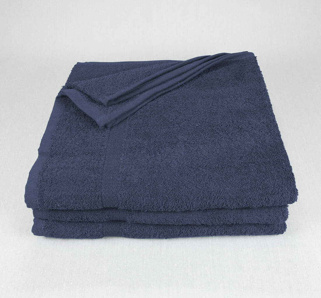 27x52 Navy Blue Bath Towel 12lb