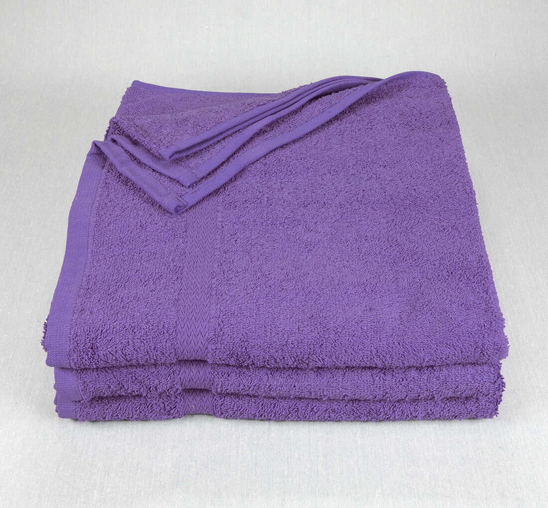 27x52 Purple Bath Towel 12lb