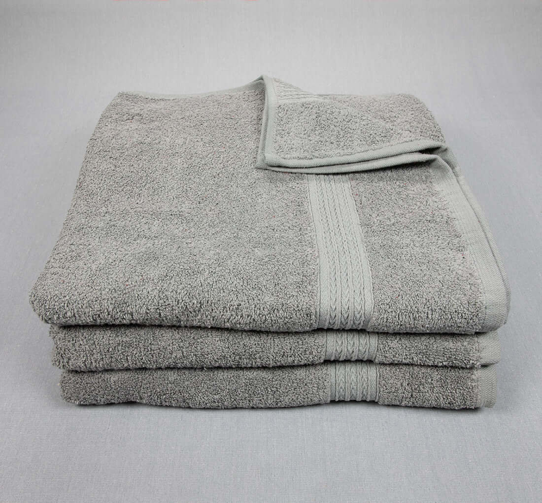 24x48 Economy Color Bath Towel doz. -B Grade - Grey