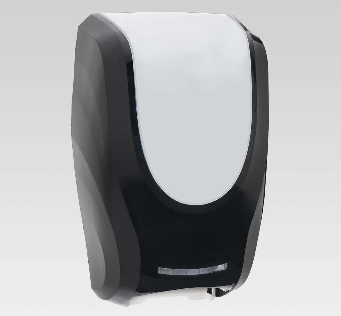 2XL-236 Hand Sanitizer Infrared Touch Free Black Wall Dispenser
