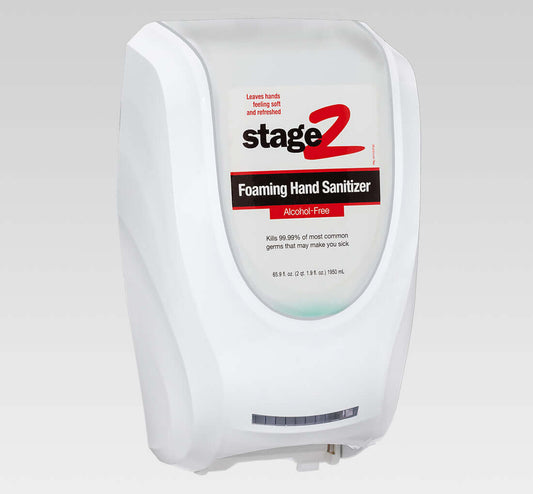 2XL-235 Hand Sanitizer Infrared Touch Free White Wall Dispenser