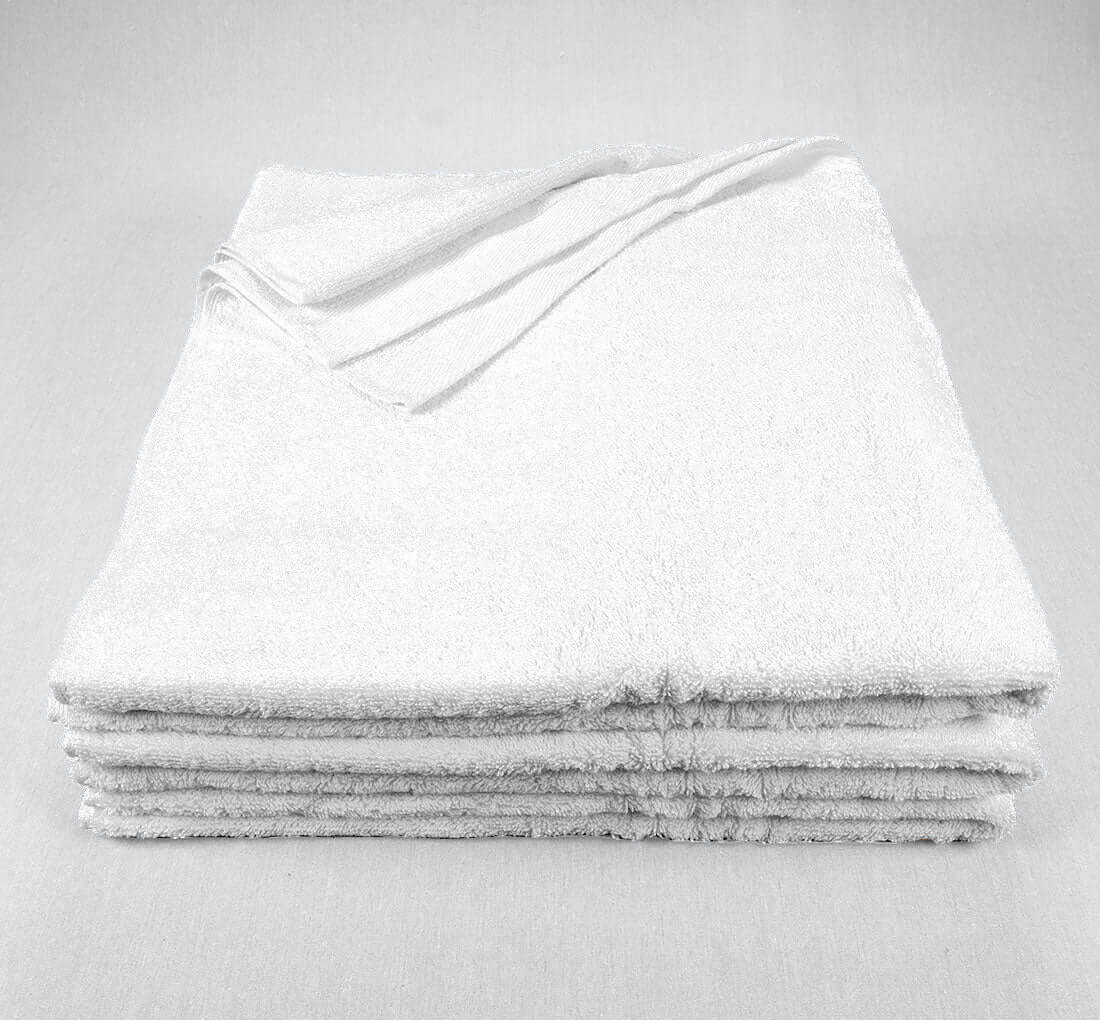 White Bath Towels in Bulk