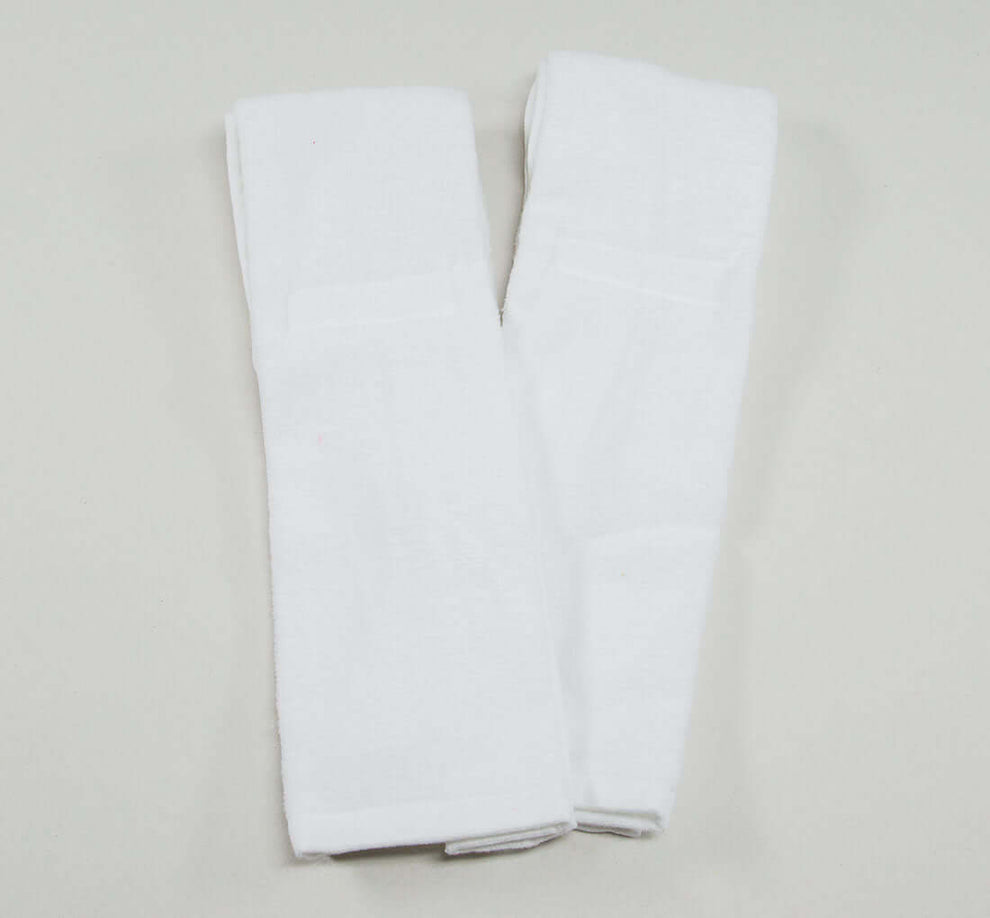 White Thin Football Towel/ Quarterback Towels - Wholesale Towel, Inc.