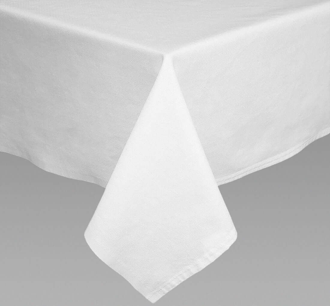 Oxford Momie White Tablecloth